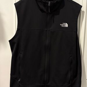 The North Face Jet Black Zip-Up Vest
